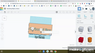 tinkercad working space