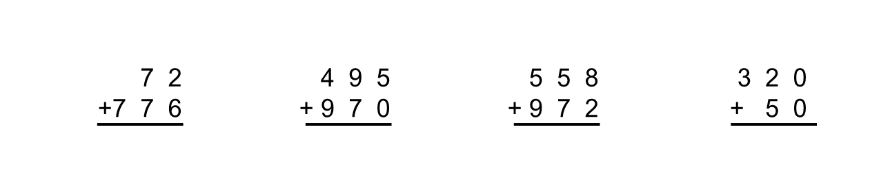 set of math problems