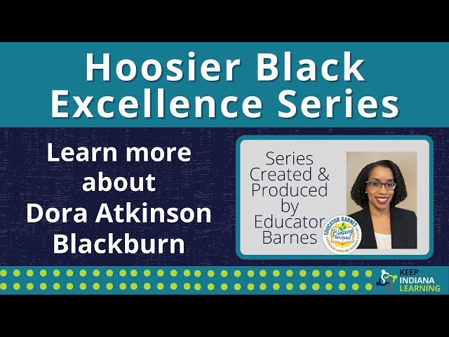 Black Excellence: 30 Black Hoosier Profiles is a series highlighting notable Black Hoosiers. For the purposes of this series, the Black people featured were either born in Indiana or made Indiana their home for some portion of time after being born somewhere else.