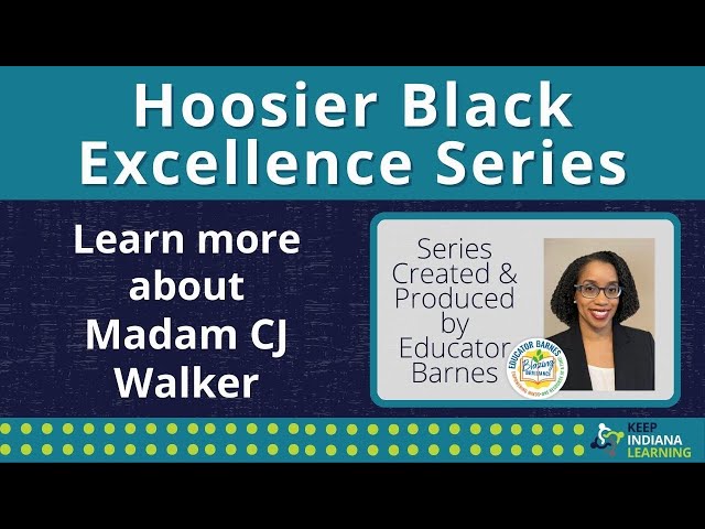Black Excellence: 30 Black Hoosier Profiles is a series highlighting notable Black Hoosiers. For the purposes of this series, the Black people featured were either born in Indiana or made Indiana their home for some portion of time after being born somewhere else.
