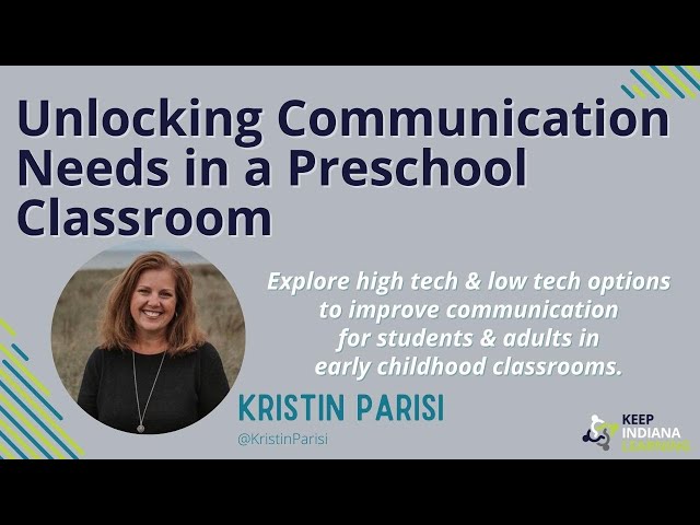 Ask any educator how to prevent negative behaviors in a classroom and chances are they'll start talking about communication needs.  Join us as we explore the importance of ensuring that all students have a communication tool to be used in their classroom.  We'll talk about high tech and low tech options and how to introduce these devices to classroom teachers.