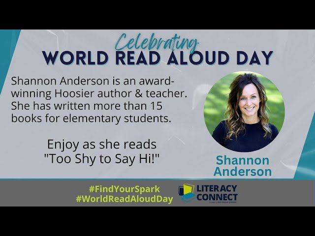 Enjoy as Shannon shares her book 